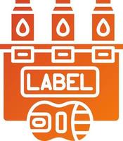 Electronic Shelf Labeling Icon Style vector