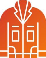 Coat Icon Style vector