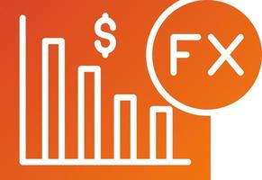 Forex Icon Style vector