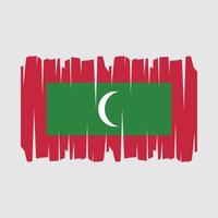 Maldives Flag Vector