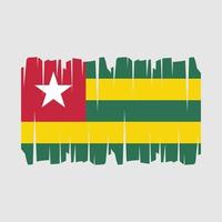 Togo Flag Vector