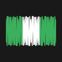 vector de bandera de nigeria