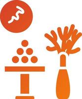 oon Viewing Ceremony Icon Style vector