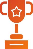 Trophy Icon Style vector