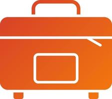 Carrying Case Icon Style vector