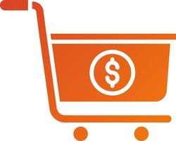 Shopping Cart Icon Style vector