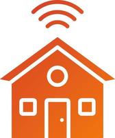 Smart Home Icon Style vector