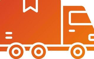 Delivery Truck Icon Style vector