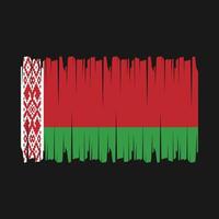 Belarus Flag Brush Vector