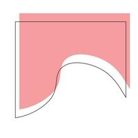 línea dinámica resumen formas vector