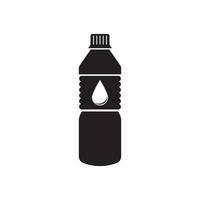 Drink bottle icon,illustration design template. vector