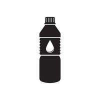 bebida botella icono, ilustración diseño modelo. vector