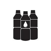 Drink bottle icon,illustration design template. vector