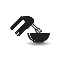 Hand mixer icon vector illustration simple design.