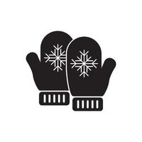 Gloves symbol icon, illustration design template. vector