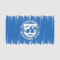 IMF Flag Brush Vector