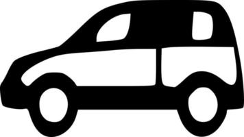 black car shape vector