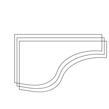 Line Dynamic Abstract Shapes vector