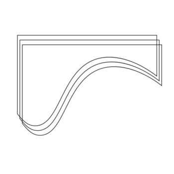 Line Dynamic Abstract Shapes vector