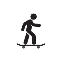 Skate board icon vector illustration design and background