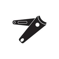 nail clipper icon, vector illustration simple design.