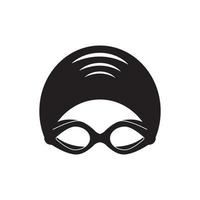 Swimming goggles icon symbol,illustration design template. vector