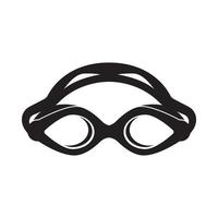 Swimming goggles icon symbol,illustration design template. vector