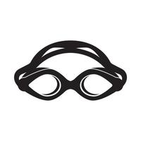 Swimming goggles icon symbol,illustration design template. vector