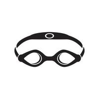 Swimming goggles icon symbol,illustration design template. vector