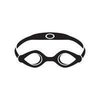 Swimming goggles icon symbol,illustration design template. vector