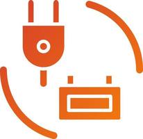 Electro Devices Icon Style vector