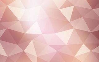 Abstract Geometric Polygon Rose Gold Color Background. Vector illustration. Eps10