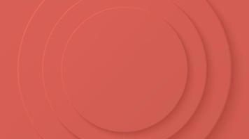 Abstract Paper Circle Red Orange Color Trends Background Design. Vector illustration. Eps10