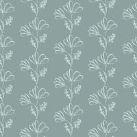 Seamless floral background. Vector illustration.