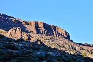 Scenic mountain landscape photo