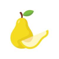 pear icon vector design template