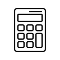 calculator icon vector design template simple and elegant