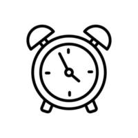 alarm clock icon vector design template