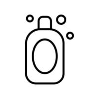 shampoo icon vector design template