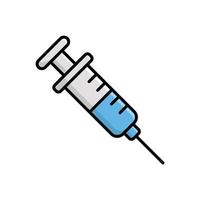 syringe icon vector design template