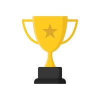 trophy icon vector design template