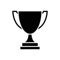 trophy icon vector design template