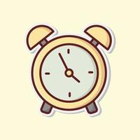 alarm clock icon vector design template