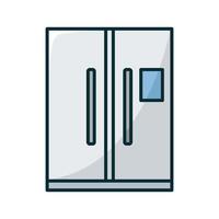 refrigerator icon vector design template simple and modern