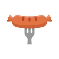 sausage icon vector design template simple and modern