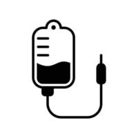 infuse - blood bag icon vector simple and modern