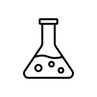flask icon vector design template