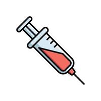 syringe icon vector design template