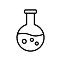 flask icon vector design template