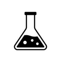 flask icon vector design template